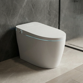 Voice-controlled Foam Shield Smart Toilet