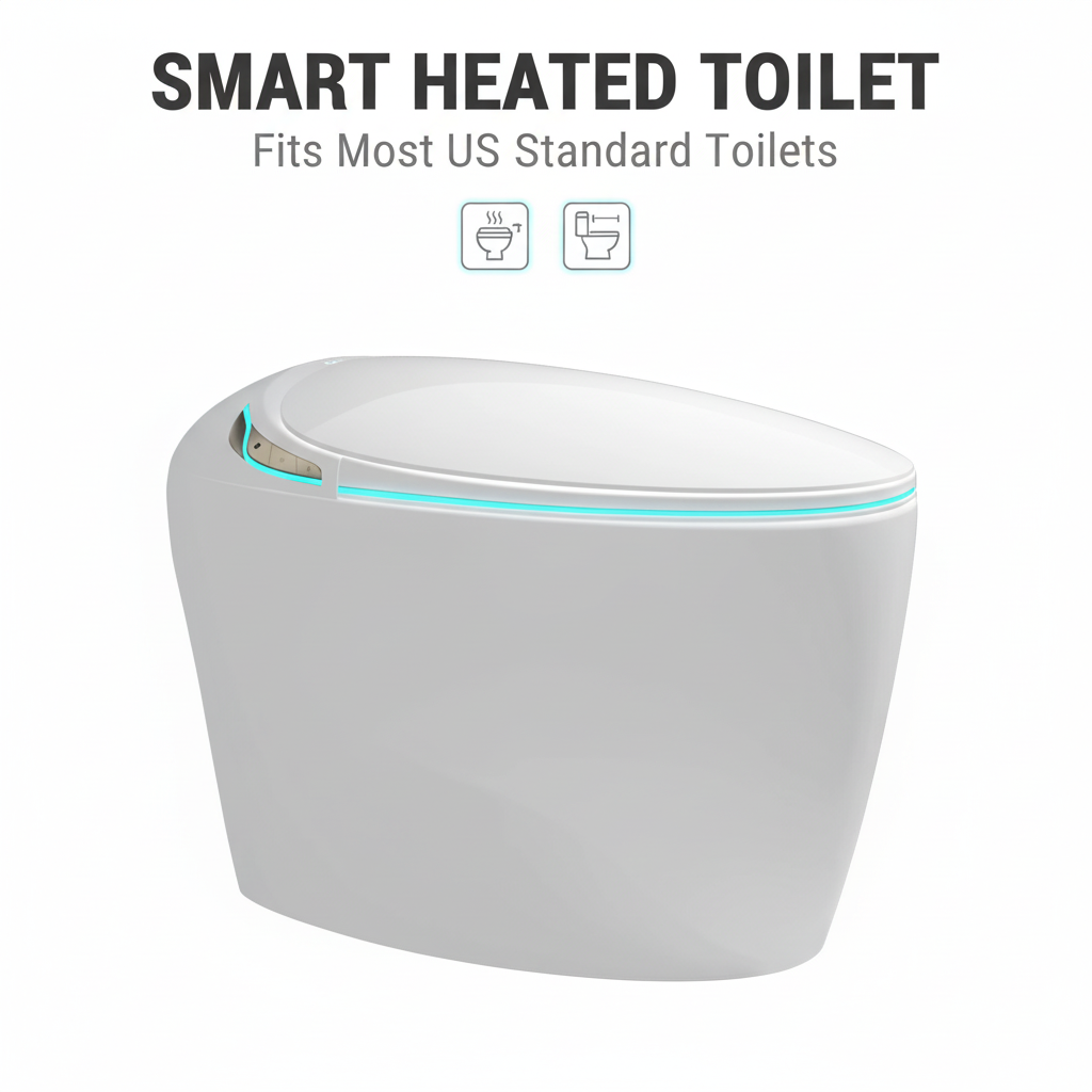 Thermostatic Heated Smart Toilet