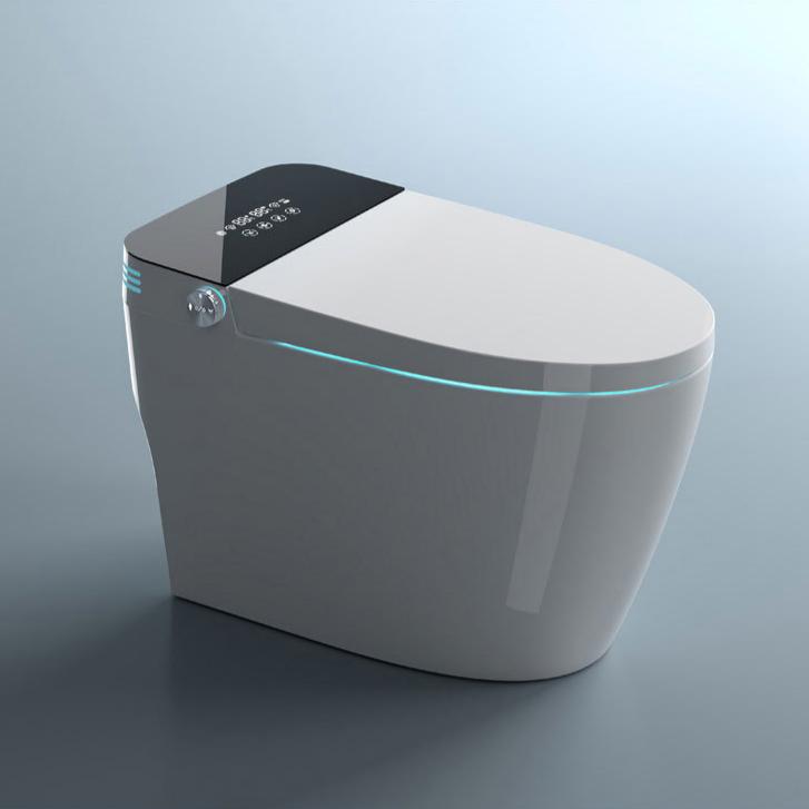 Voice-controlled Foam Shield Smart Toilet