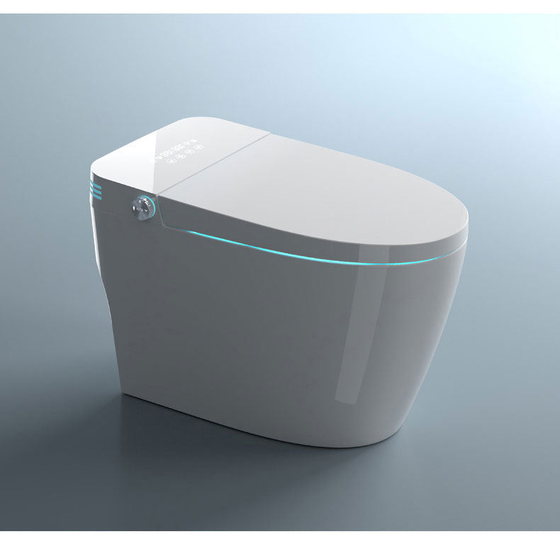 Voice-controlled Foam Shield Smart Toilet