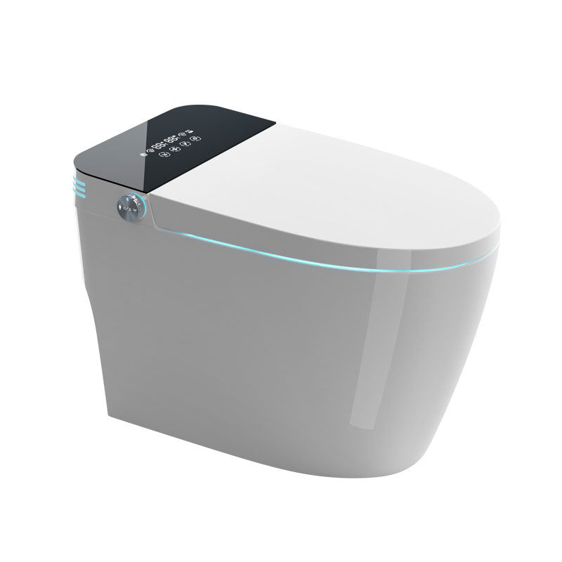 Voice-controlled Foam Shield Smart Toilet